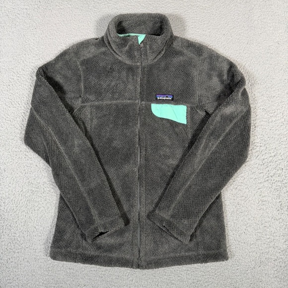 Patagonia Jackets & Blazers - Patagonia Jacket Womens Small Gray Re Tool Fleece Full Zip Outdoor Polartec